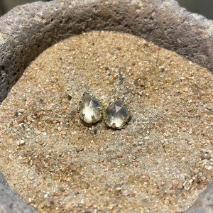 KENDRA SCOTT - Tessa Stud Earrings in Clear Crystal